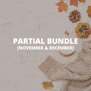 Partial Fall 2024 Meal Bundle | November & December