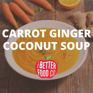 Carrot Ginger Coconut Soup